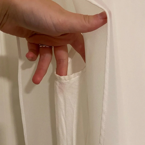 EUC | iZ Byer women’s sheer overlay blouse — XS - Picture 5 of 5